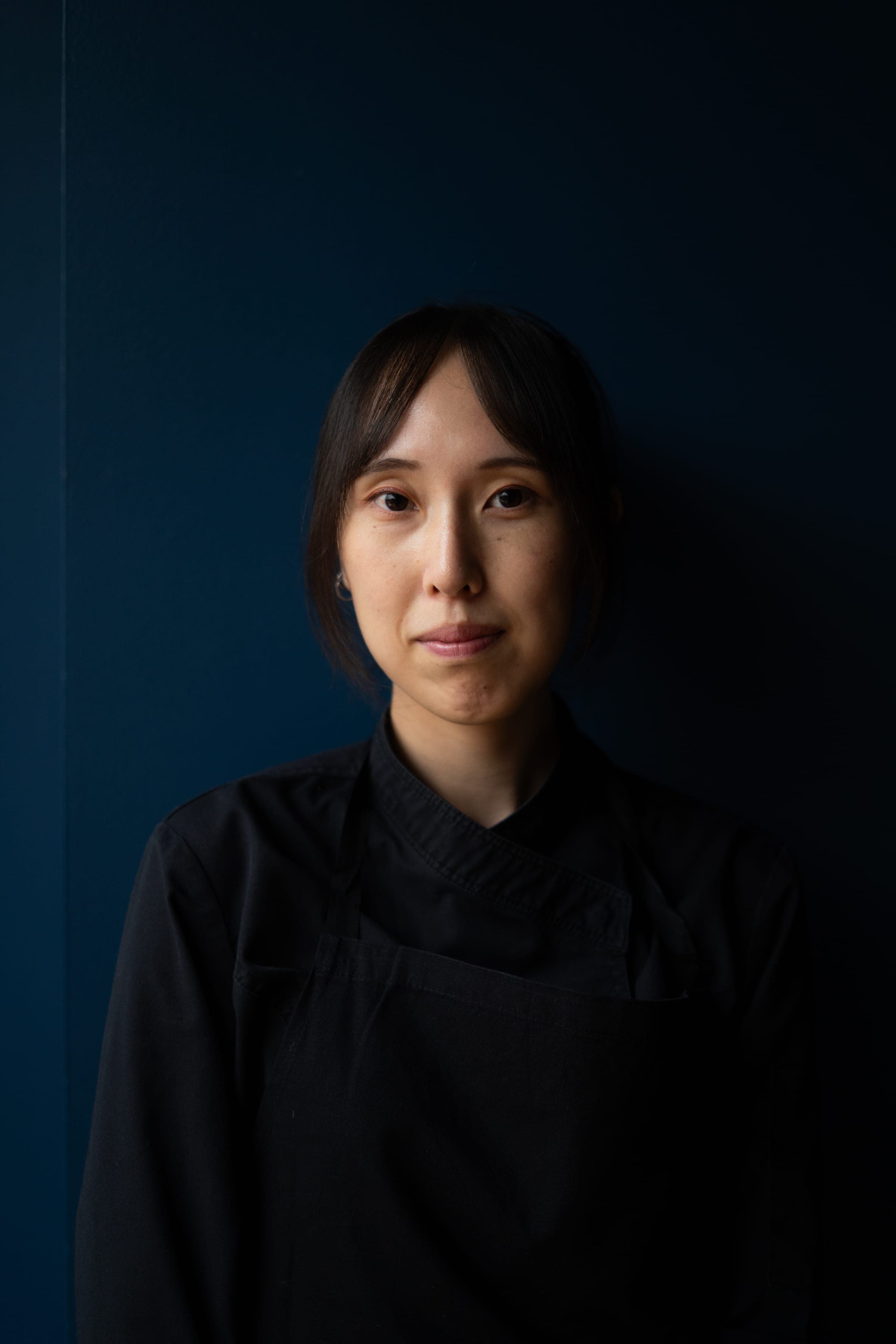 Portrait d'Hazuki Okuno, cheffe pâtissière du restaurant ERH