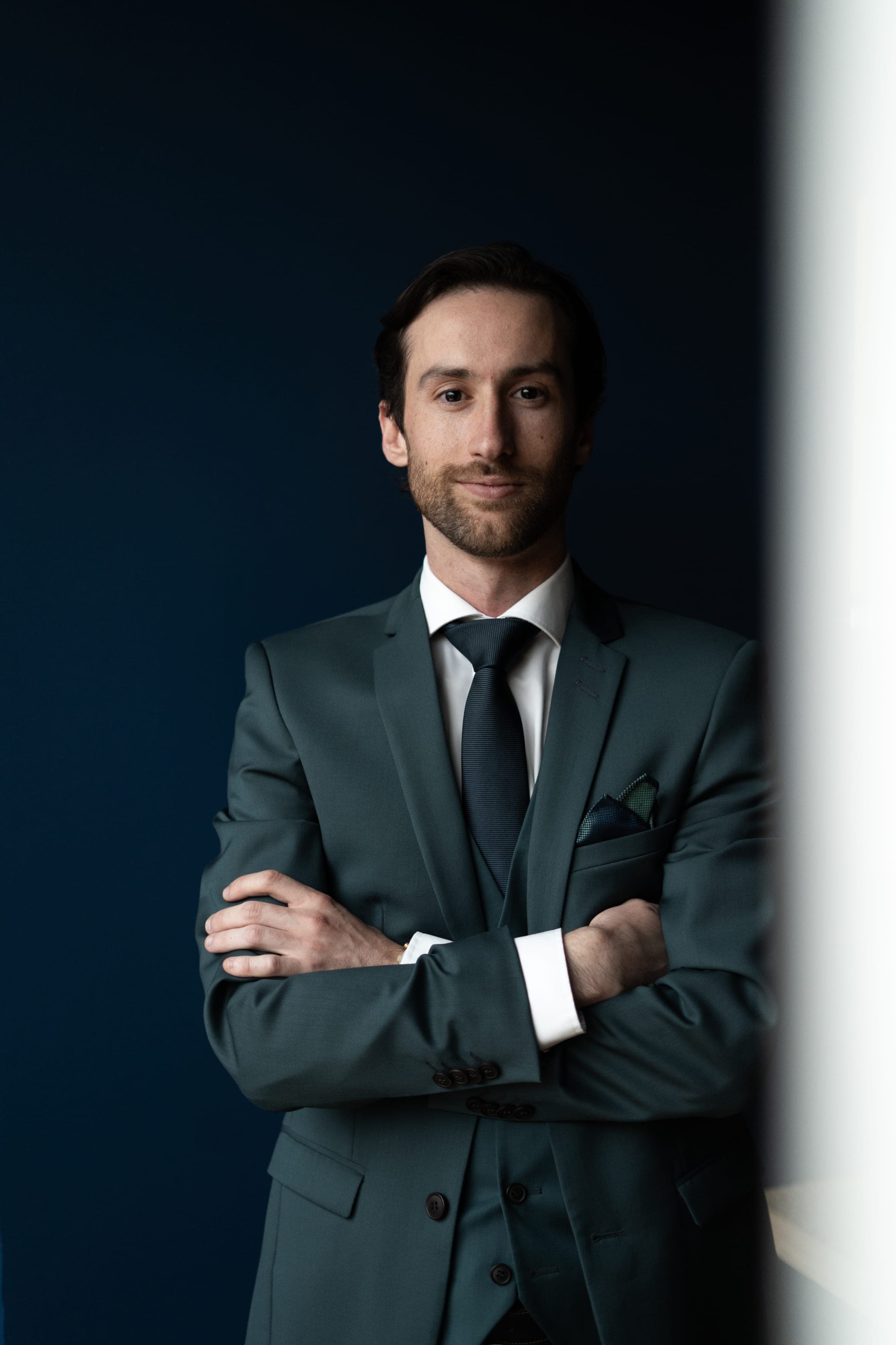 Portrait de Valentin Portel, directeur du restaurant ERH